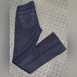 True Religion Low Rise Boot Cut Jean